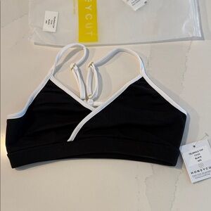 NWT- Honeycut Triangle top